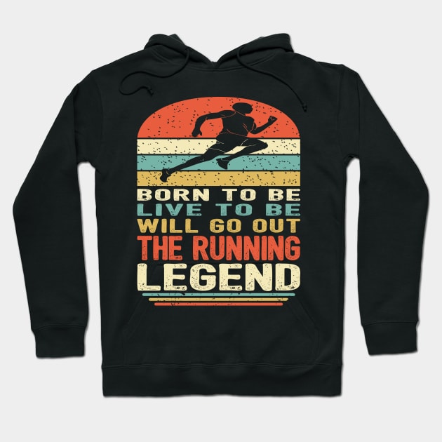 The Running Legend Hoodie by pa2rok